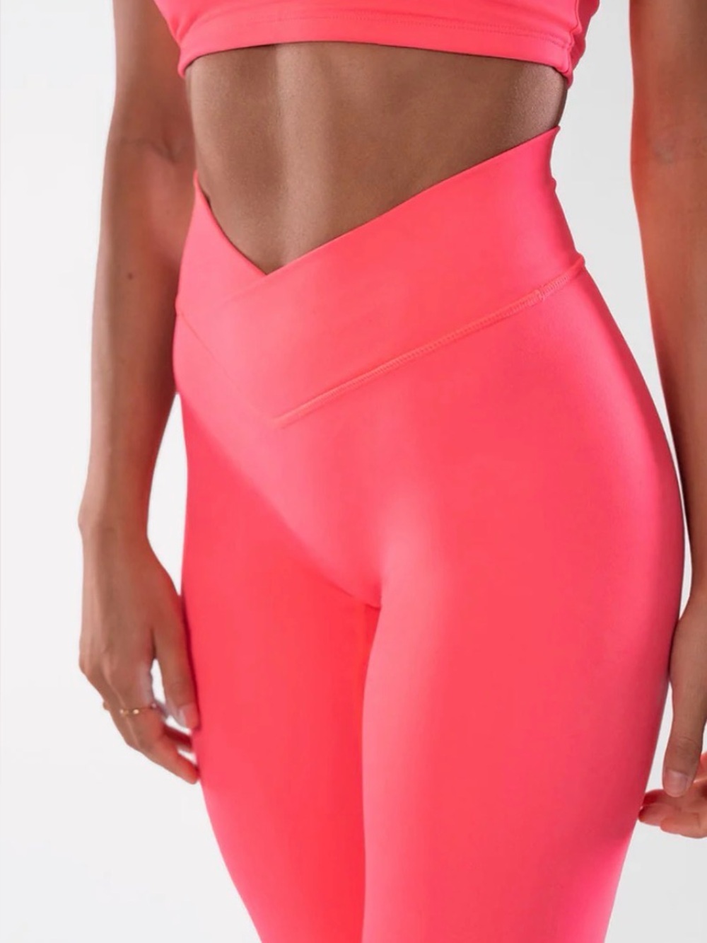 Vice Maaxx Coral Leggings and tube top by Violate The Dress Code